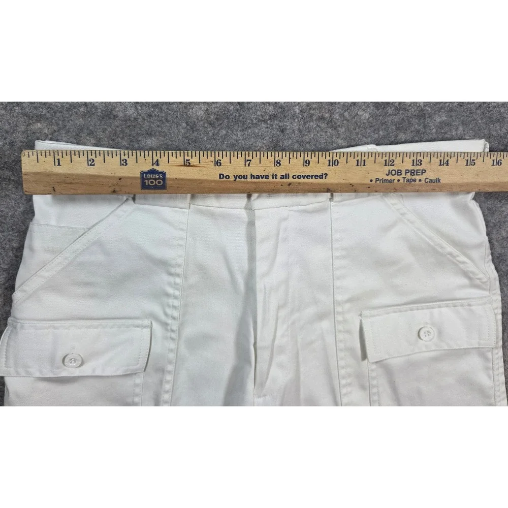 Lacoste Mens Chino Shorts Size 50 Stone Beige Cotton Twill Flat Front Casual